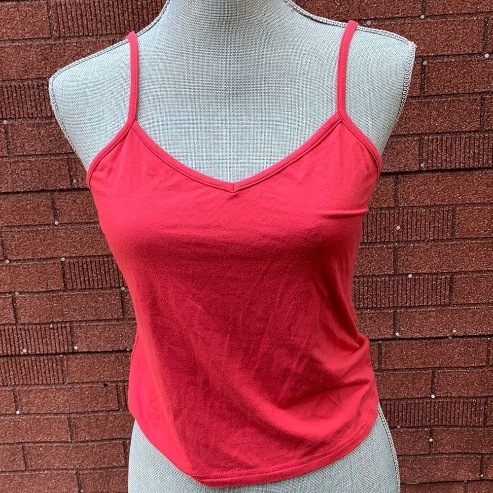 Vintage 90s coral camisole tank top